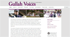 Desktop Screenshot of gullahvoices.org